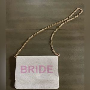 BRIDE beaded clutch